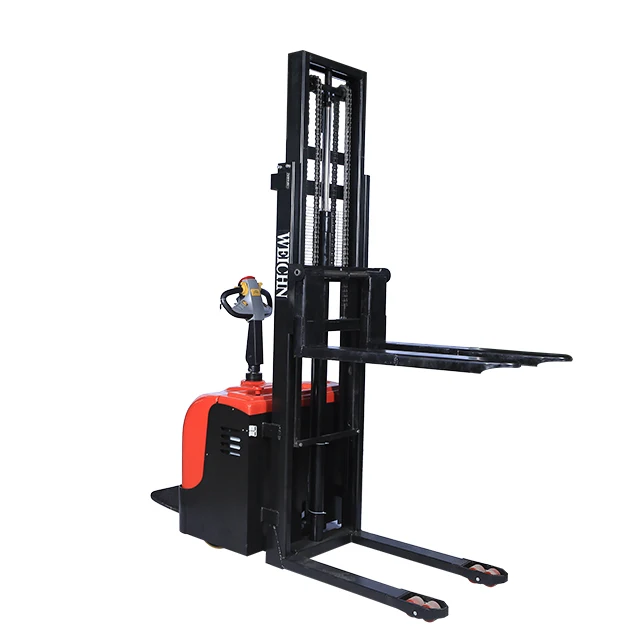 Warehouse pallet lifting device full electric stacker stacker forklift truck