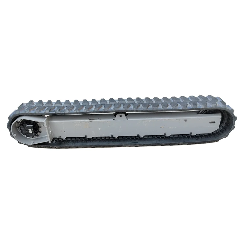 Rubber Steel Track Chassis Rubber Track Undercarriage Chassis for Mini Crawler Excavator