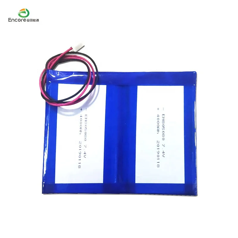 High lithium polymer cell 4000mah 3.7v rechargeable lipo battery 7.4v 4000mah li-ion polymer battery