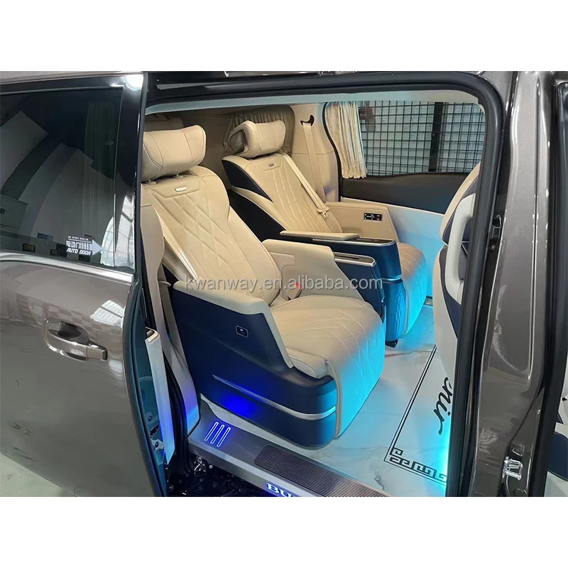 Высококачественное роскошное автомобильное сиденье на заказ из наппа для Toyota и Hiace van