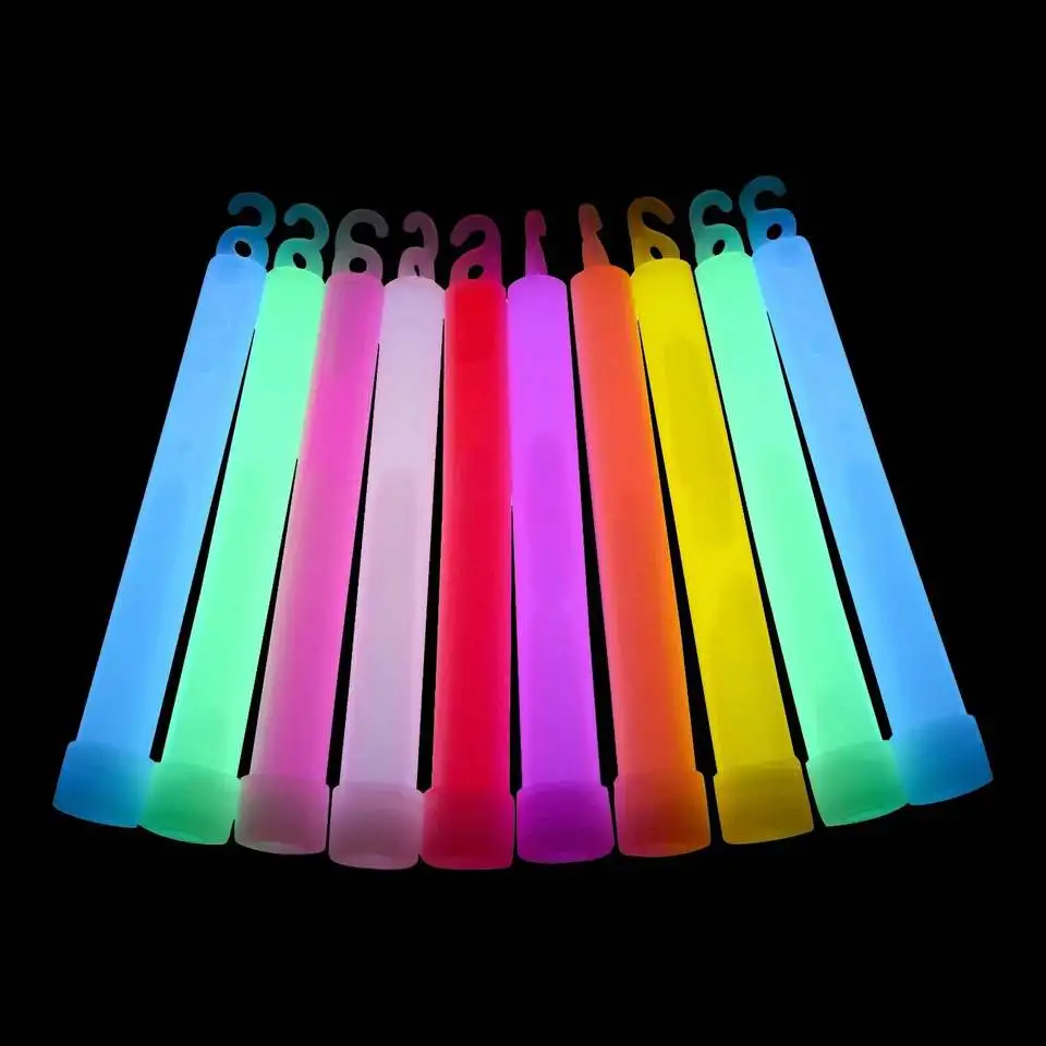 Coolerstuff concert wedding 1000 6in big freezing brightest glowsticks party luminous neon light glow sticks in pool