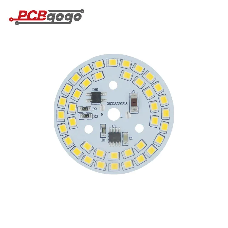 OEM 2 Layers LED PCB 0.8mm Thickness PCB For LED light Electronic 5050 LED PCB
