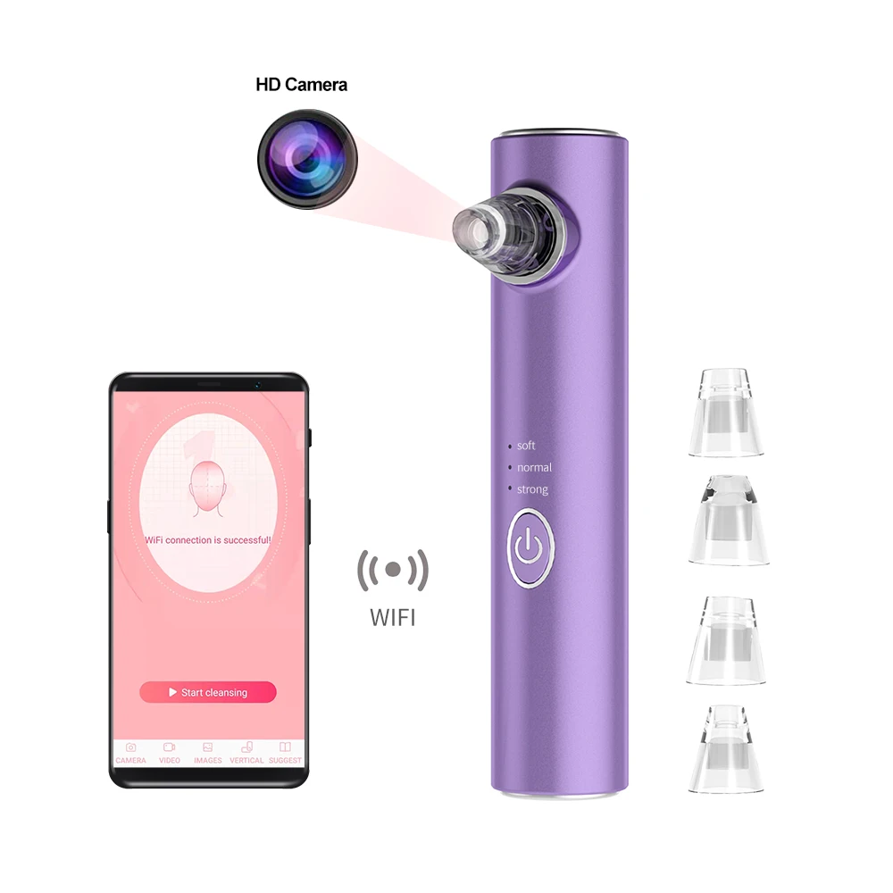 Вакуумный Очиститель пор BI04S, устройство для удаления черных точек с камерой