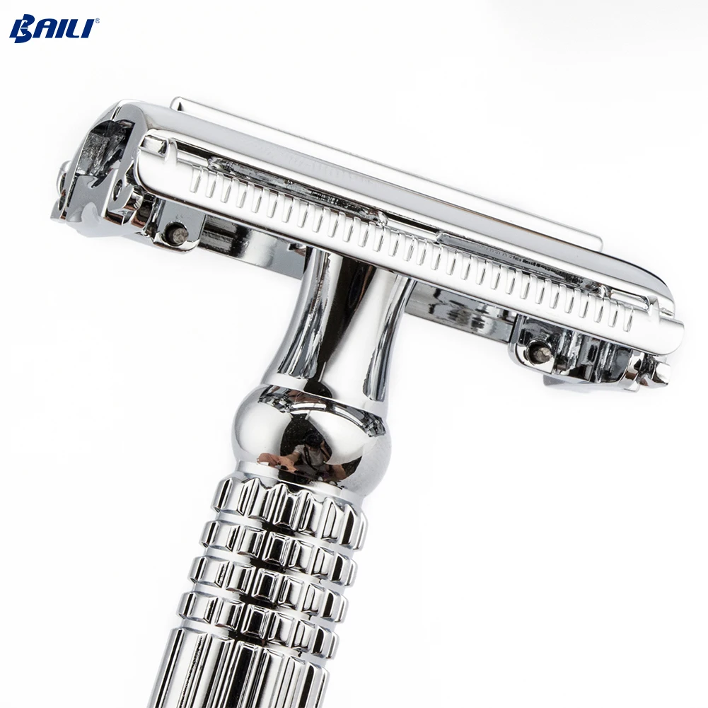 Безопасная бритва с двойным краем в виде бабочки