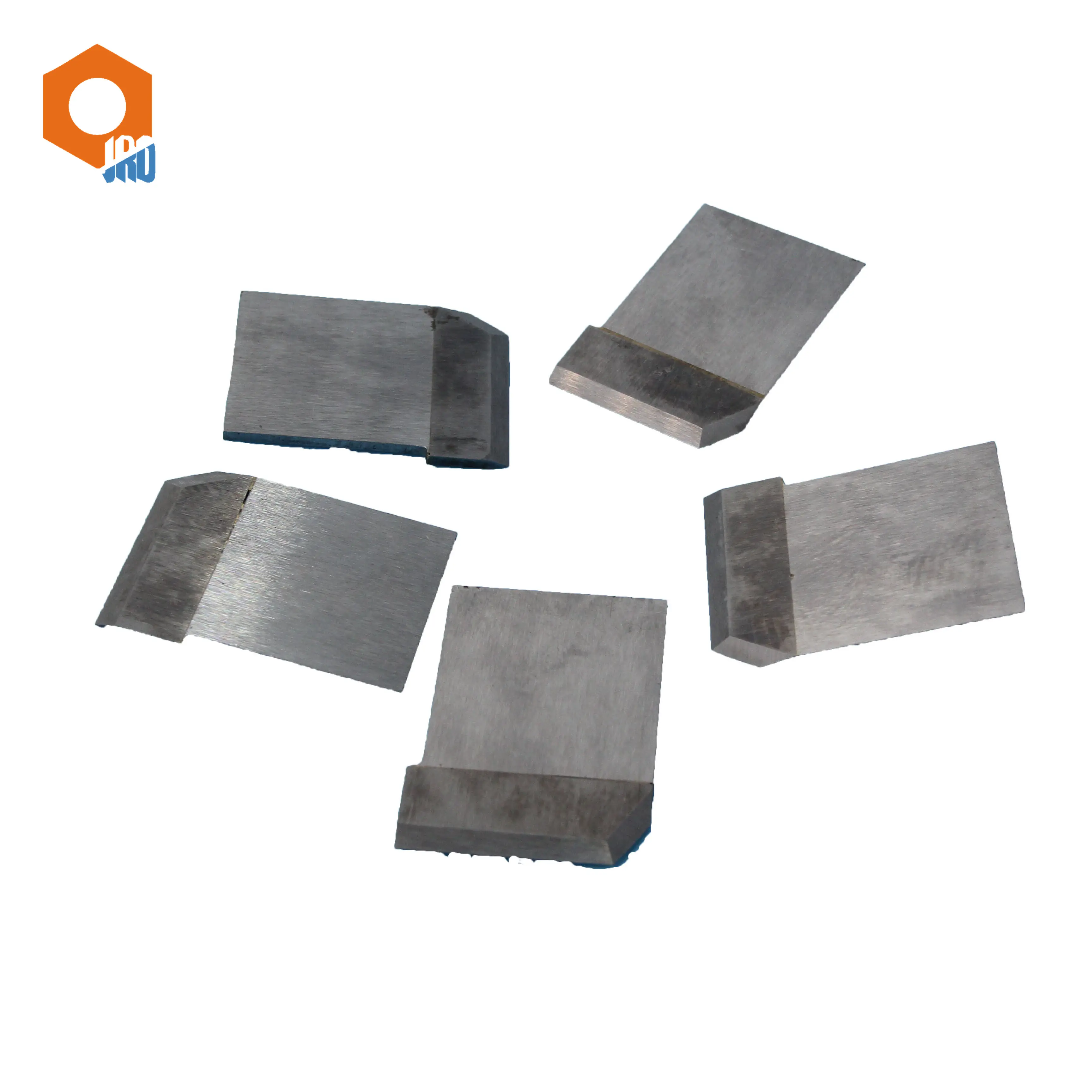 Custom Ultra  Wear Cutting Cashew Nut Shell Tungsten Carbide or Steel blades