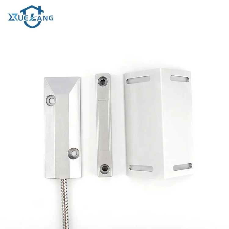 Aluminum Casing Heavy Duty Sliding Door Magnetic Contacts Magnetic Reed Switch