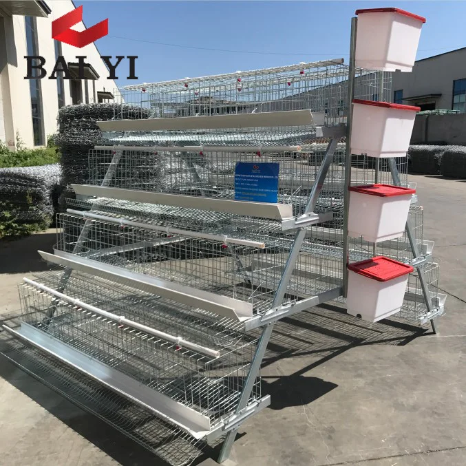 Simple Design Zambia Poultry Farm Sale Chicken Cages of Layers