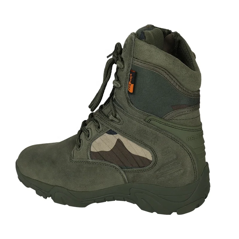 Lightweight Hiking Shoes Men Camouflage High Top Tactical Hunting Boots For Outdoor