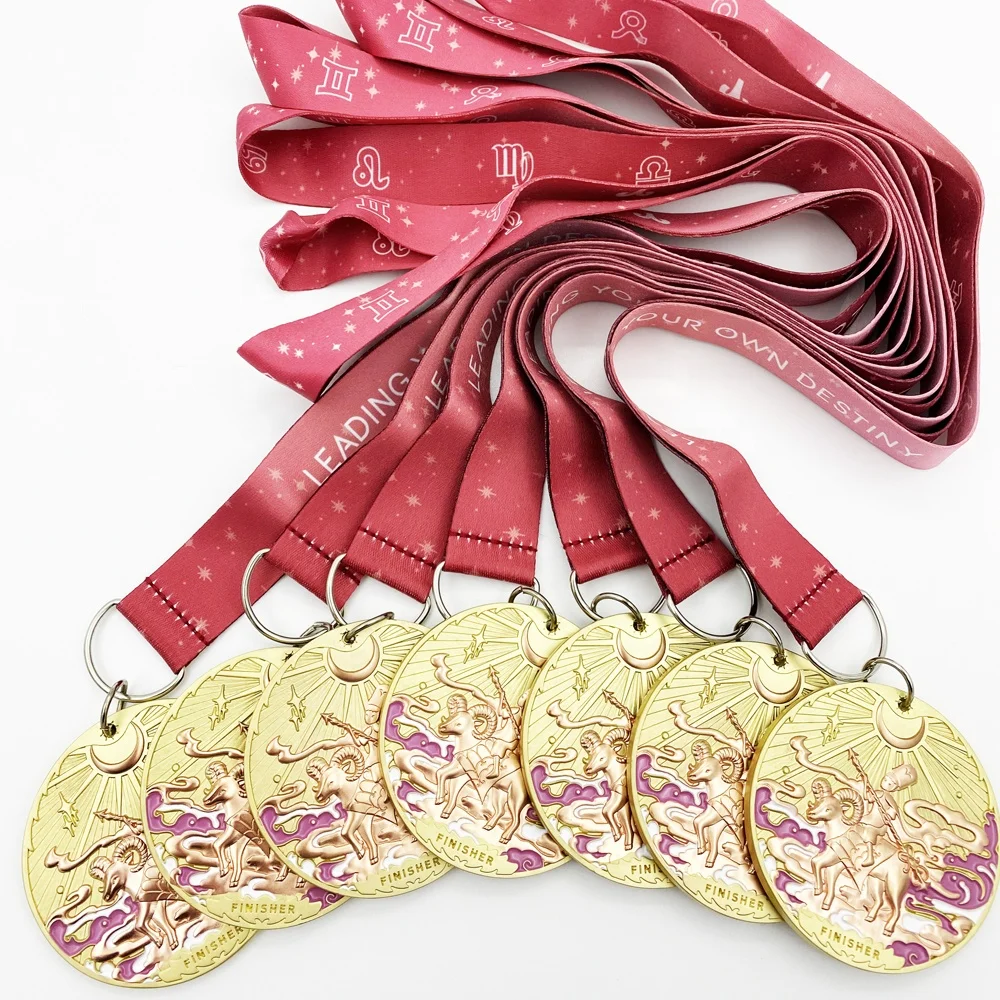 
High Quality Custom Made Metal Medal for Marathon Finishers 