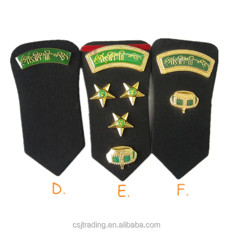 Best Selling Varioues Tactical Uniform Accessories Epaulettes