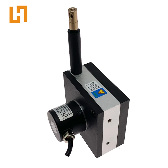 Wire pul encoder HY78M 3000mm  4-20mA analog output draw wire sensor linear position sensor