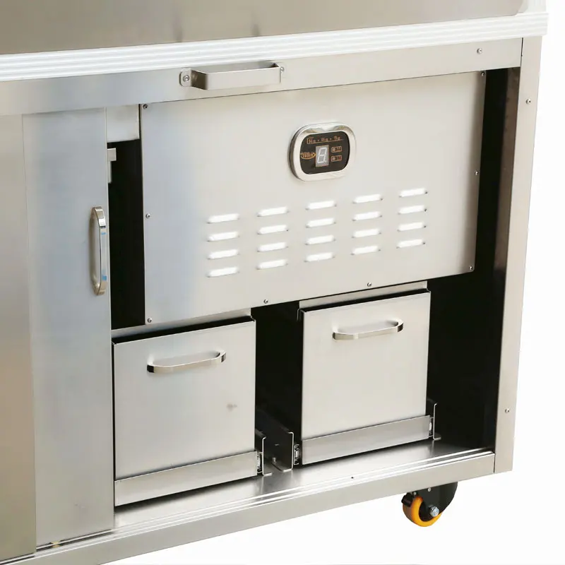 
Cretors Gold Medal One-touch full automatic 380V Cinema Popcorn Machine Hot Sell Quality branded 48+52oz Popcorn Machine maker 