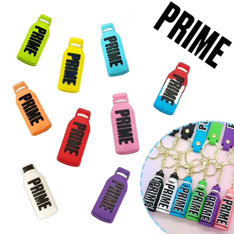 Prime Drink Rubber Croc Charms Designer PVC Shoe Charm
