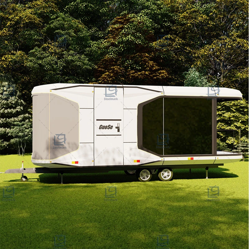 OEM prefab portable mobile house/trailer space capsule house/trailer prefabricated house with factory price