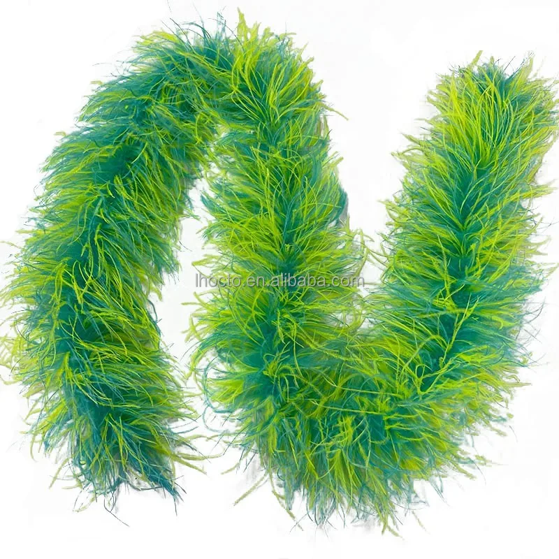 2/3/4/5/6/7/8/10ply Events Party Feathers For Dress Clothing Sewing Ostrich Feather Boa Trimming