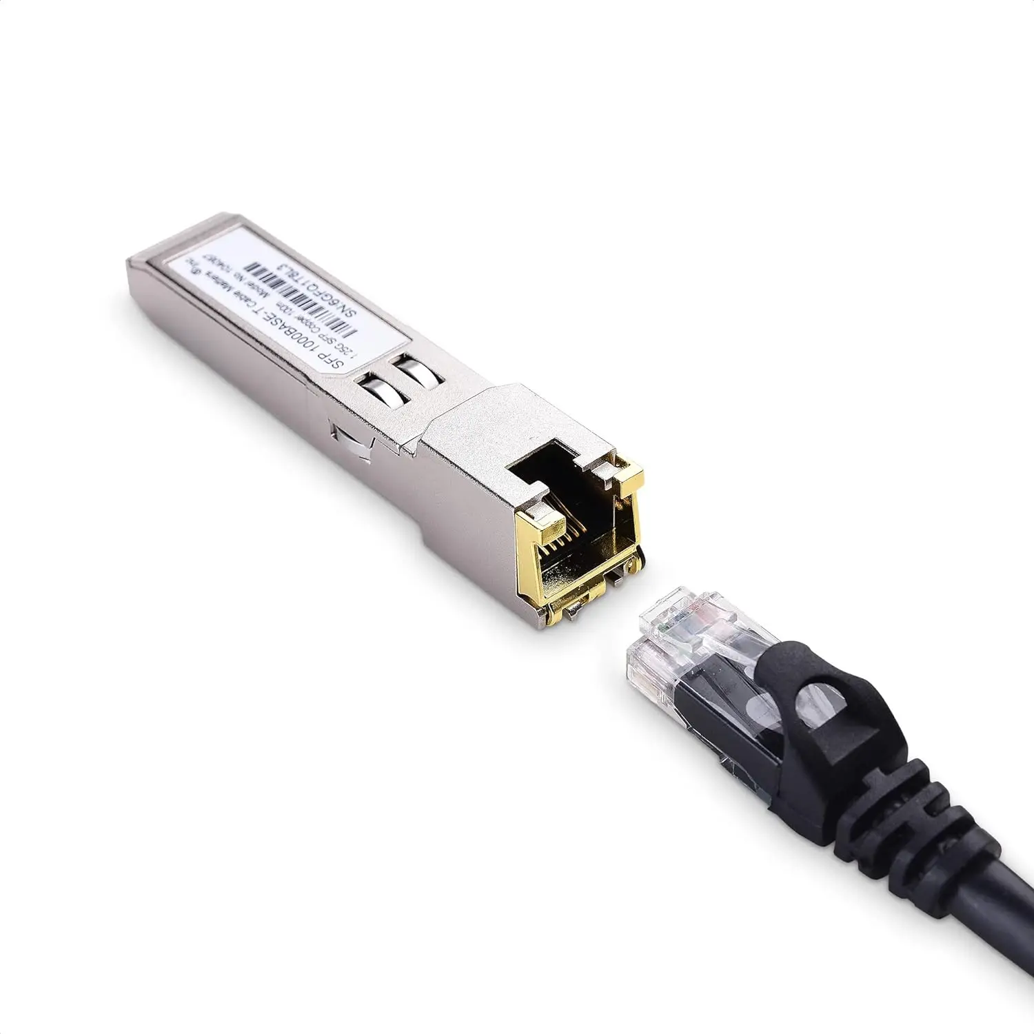 10Gtek 1.25G SFP-T, 1000BASE-T Copper SFP, SFP to RJ45 SFP Module Gigabit SFP to RJ45 Copper Ethernet Modular Transceiver