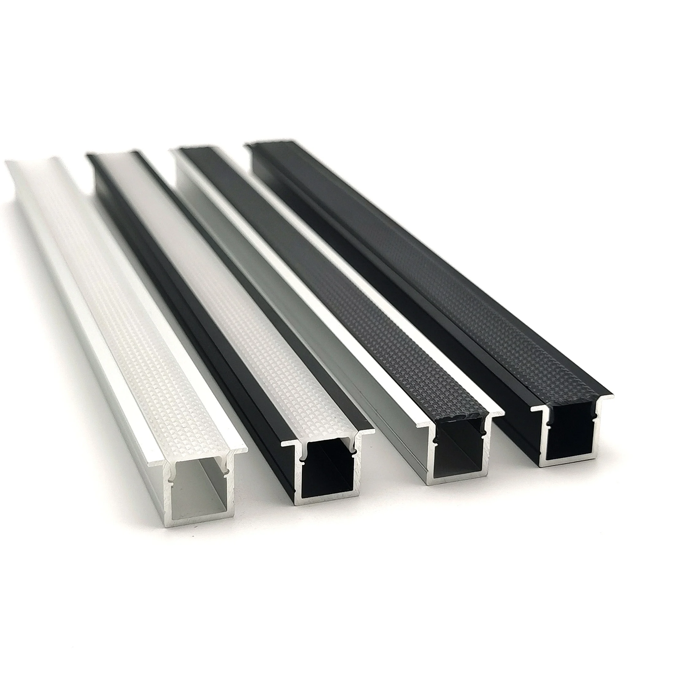 Custom YG-1213A 12*13mm Strip Light Extrusion Profile Channel For Cabinet Wardrobe Linear Lighting Led Aluminum Profiles Channel