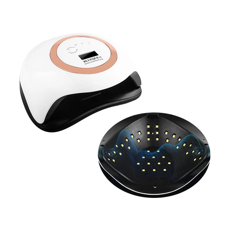Nail lamp 168W cross-border factory wholesale UV nail art phototherapy machine LED nail polish glue baking lamp