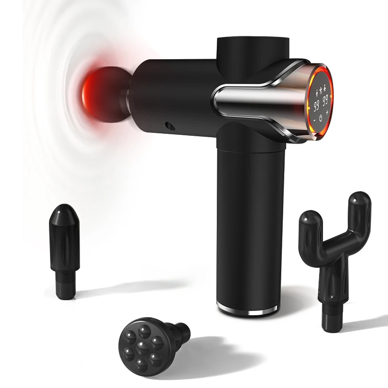 New fascia gun Massager Portable massage hammer electric muscle relaxation body meridian beating machine