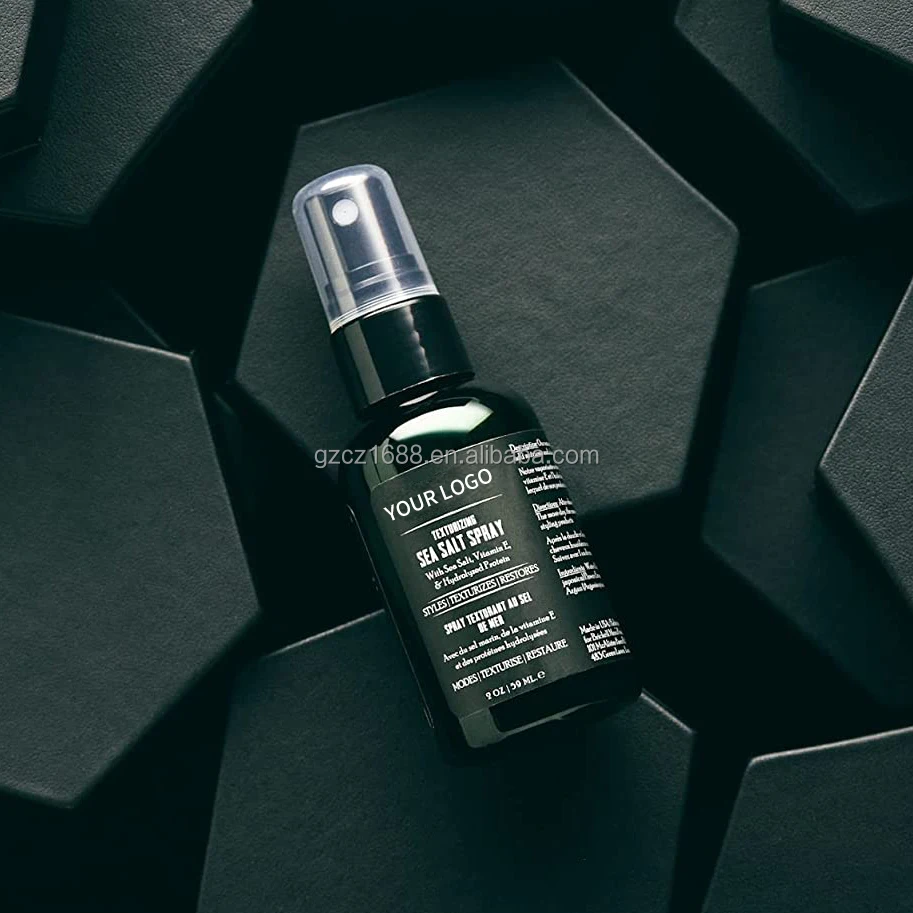 OEM/ODM Hair Styling Products Beach Surfer Instant Texture Volumizing mens barber Sea Salt Spray