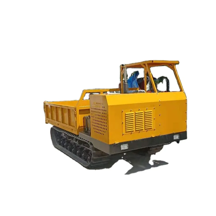 5 Ton Crawler Mini Dump Truck for Palm Rubber Track