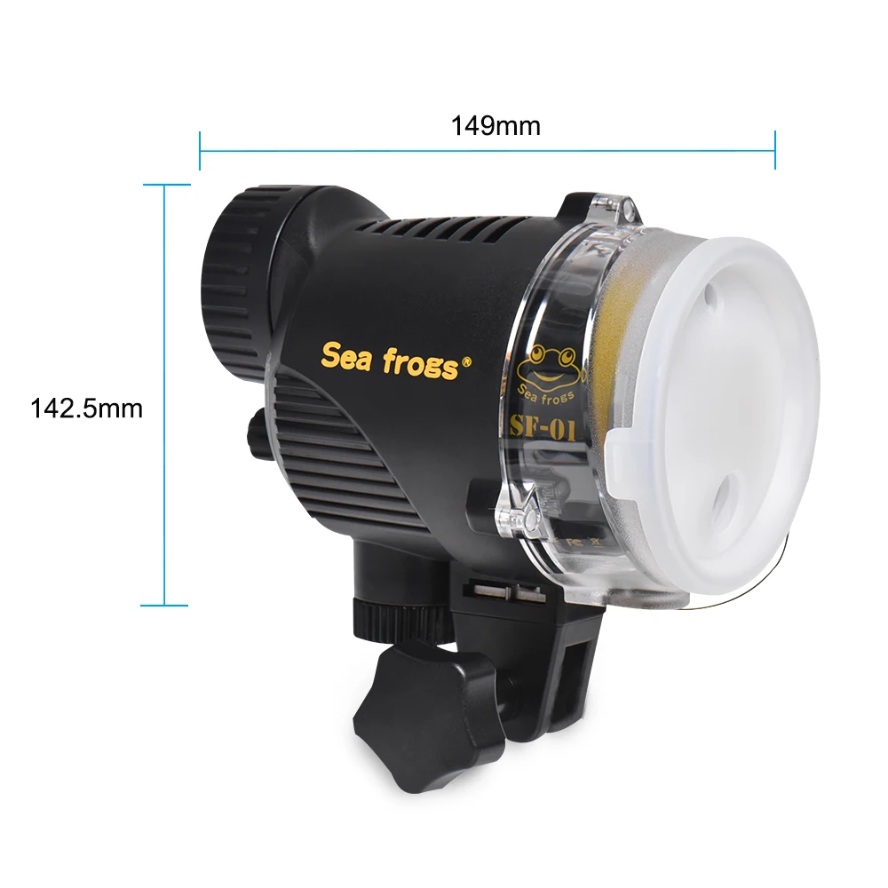 SF-01 Diving Flashlight 100M/325FT  Underwater Strobe IPX8 Waterproof LED Flash Light 32 GN