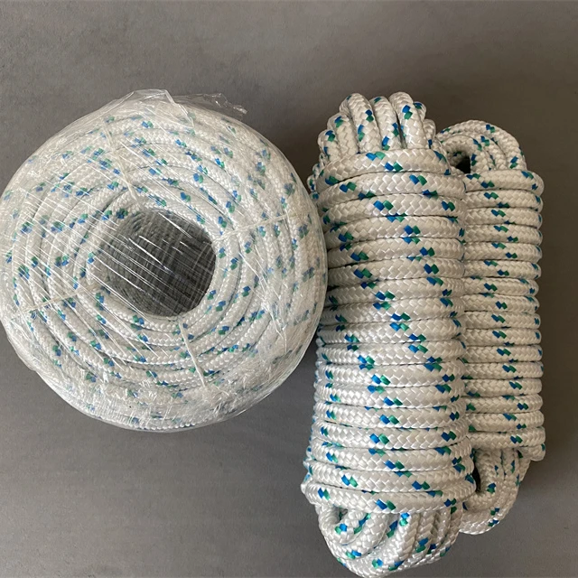 Nylon rope polyester braided rope
