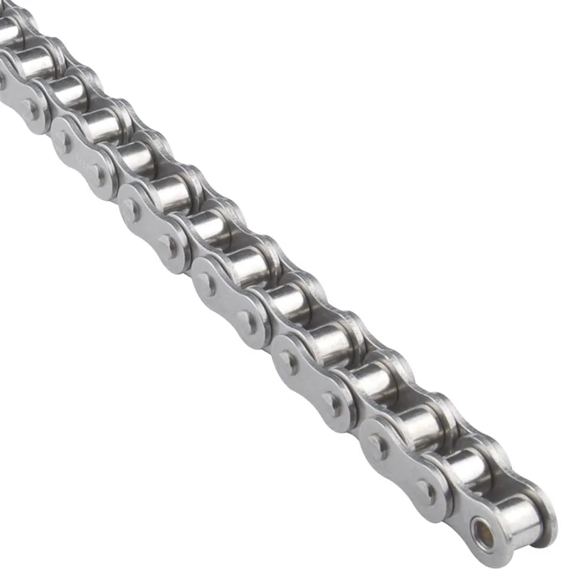 Stainless steel 304 SUS304 short precision roller chains(A series)08A, 10A,12A conveyor components driving chains conveyor chain