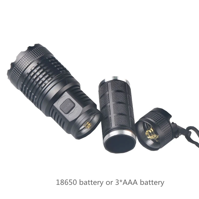 Внешний аккумулятор 18650 высокой яркости USB карманный XLM P70 светодиодные фонарики 5000 люмен