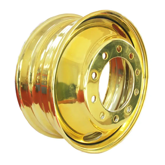 chrome steel wheels 22.5 high quality steel wheel rim 22.5 weight new passenger car wheels