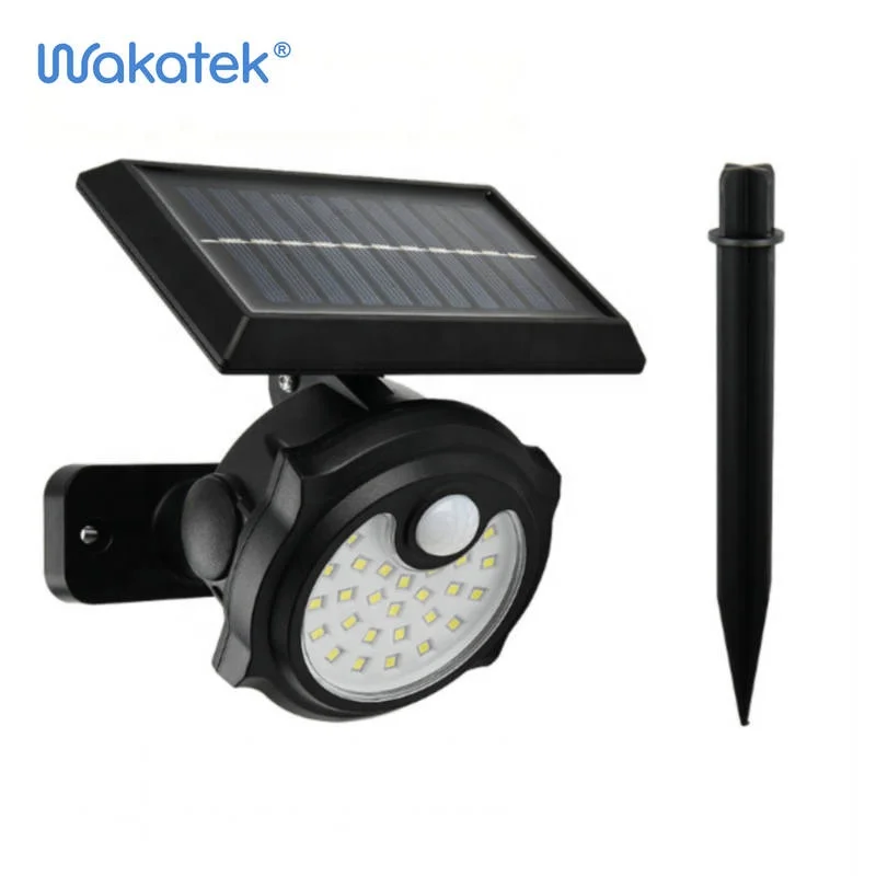  WAKATEK 42COB 36LED 26LED Led solar lights outdoor landscape decoration light garden lamp for