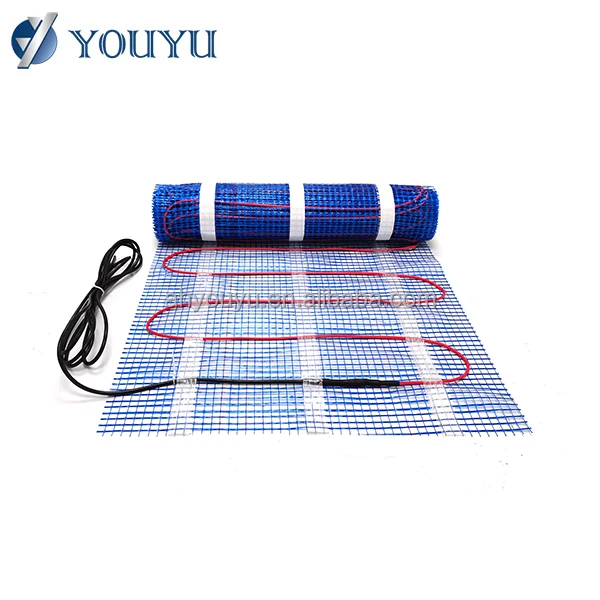 Save energy floor heating mat 24 volt electric heating mat