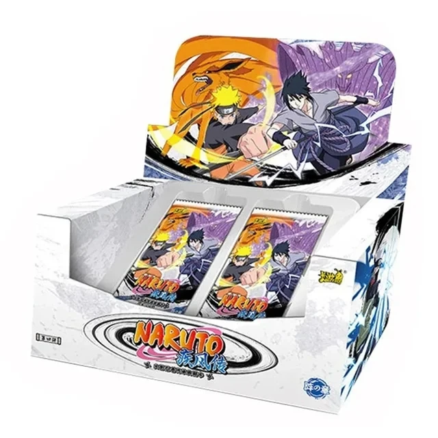 google japanese anime Wholesale 36 box cards Sasuke card Array chapter Star Heritage Hokage kayou tier 4 wave 6 narutoes Card