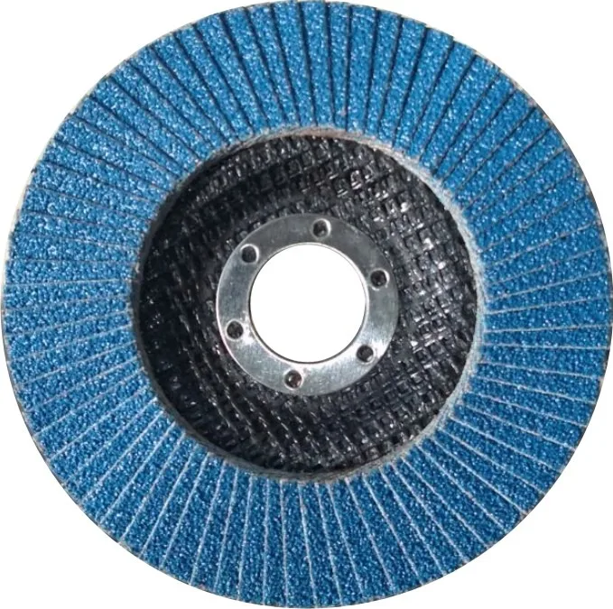 4 Inch Aluminum Oxide Red Emery Abrasive Tools Flap Disc Wheel for Grinding Polishing