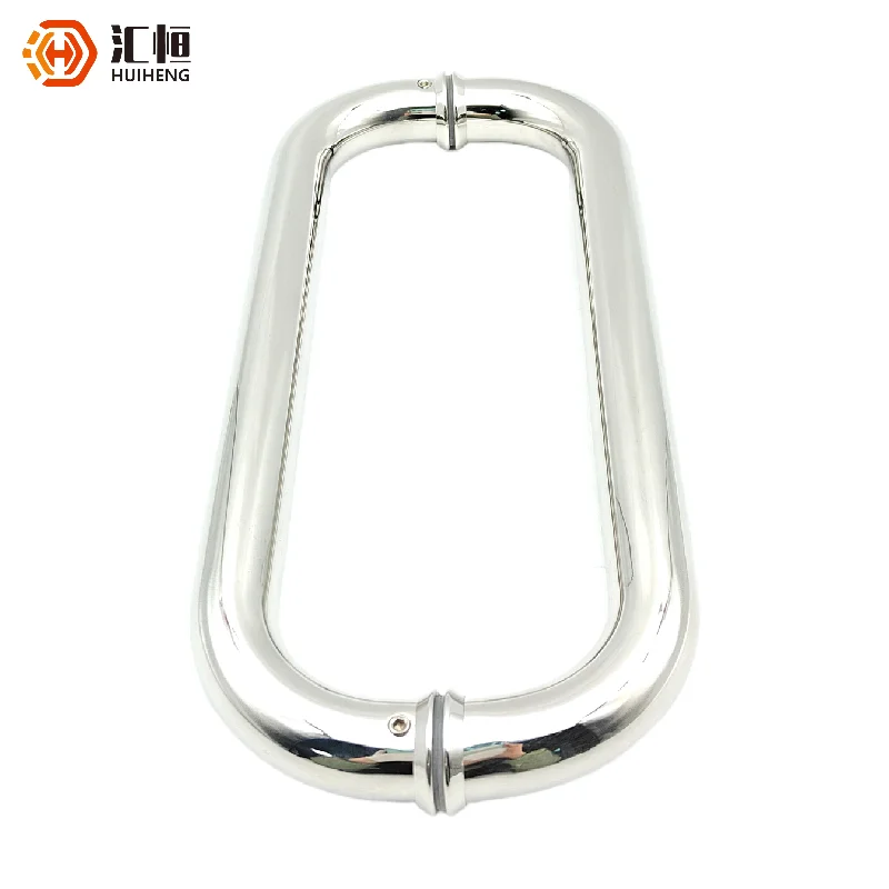 Modern Stainless Steel and Brass Glass Door Handle for Bathroom for Window Pull and Window Handle Product