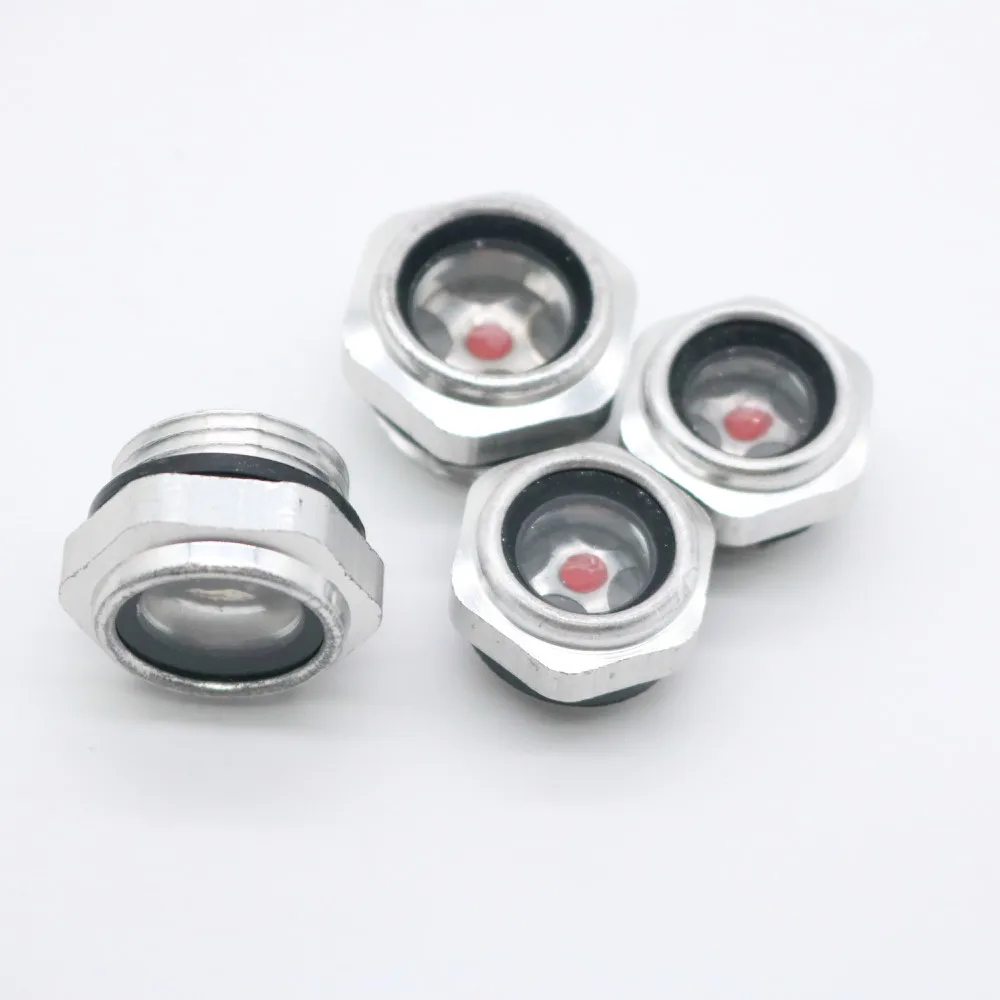 air compressor oil level indicator