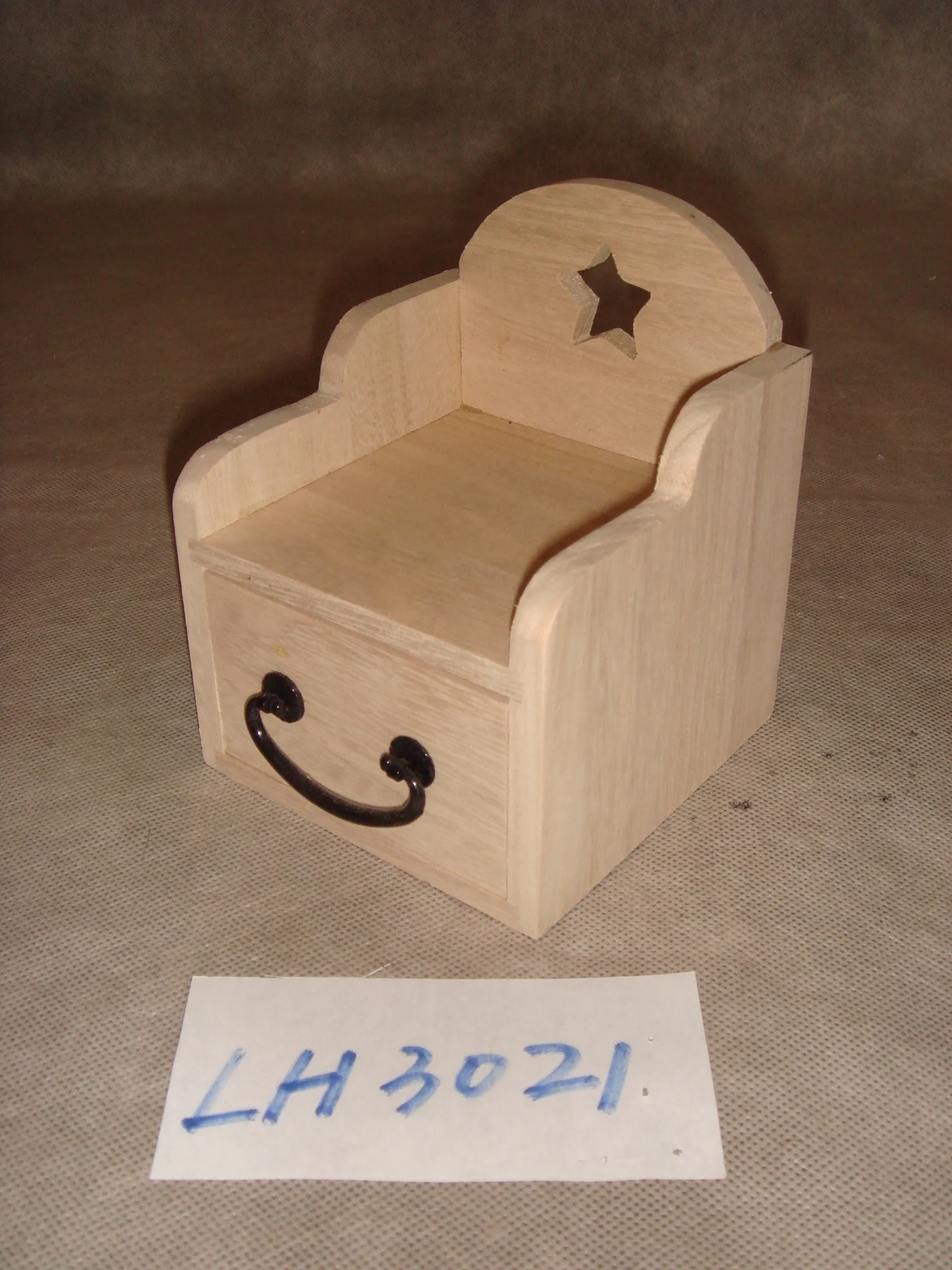 Home Decorative Furniture Living Room Solid Wood Oak Sideboard Modern Cabinet with 3 Adjustable Drawers