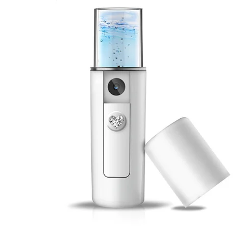 Facial Humidifier Handheld Portable Nano Steamer Personal Facial Skin Care Humidifier Usb White OEM Ultrasonic Humidifier Manual