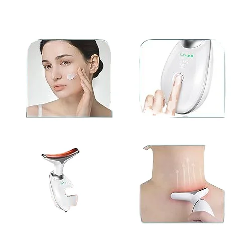 The best-selling product in 2024 Hot Tiktok micro-luminous LED Facial Massager Handheld Beauty facial sculpting beauty device