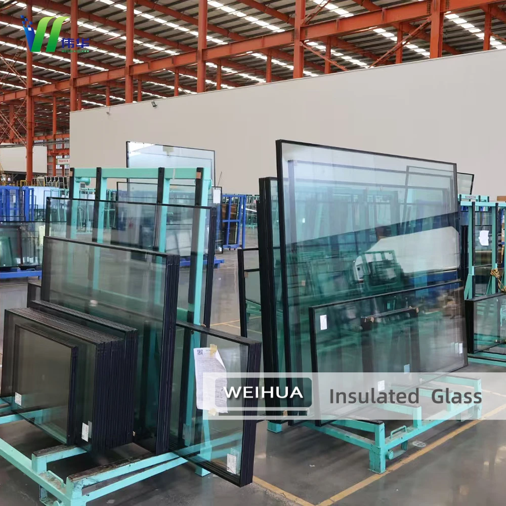 Low-E Glass Factory 6mm Low-E + 12A + 6mm Options  Available Premium 12mm Tempered Double Glazing IGU Insulated Glass Panels