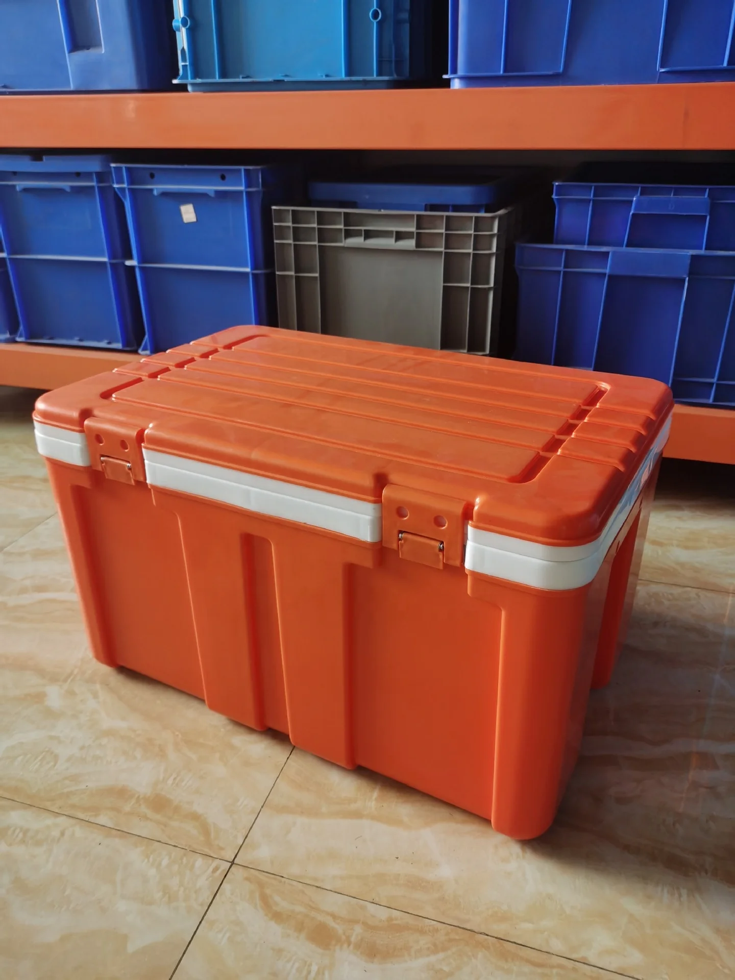 Rebornsun 2022 camping food storage 45L PP trekking travel cooler box