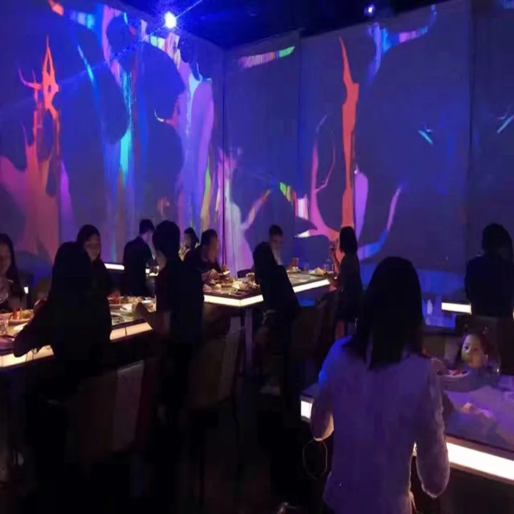 Горячая Распродажа 3D голографический экран прозрачный 3D голографический сетчатый проекционный экран