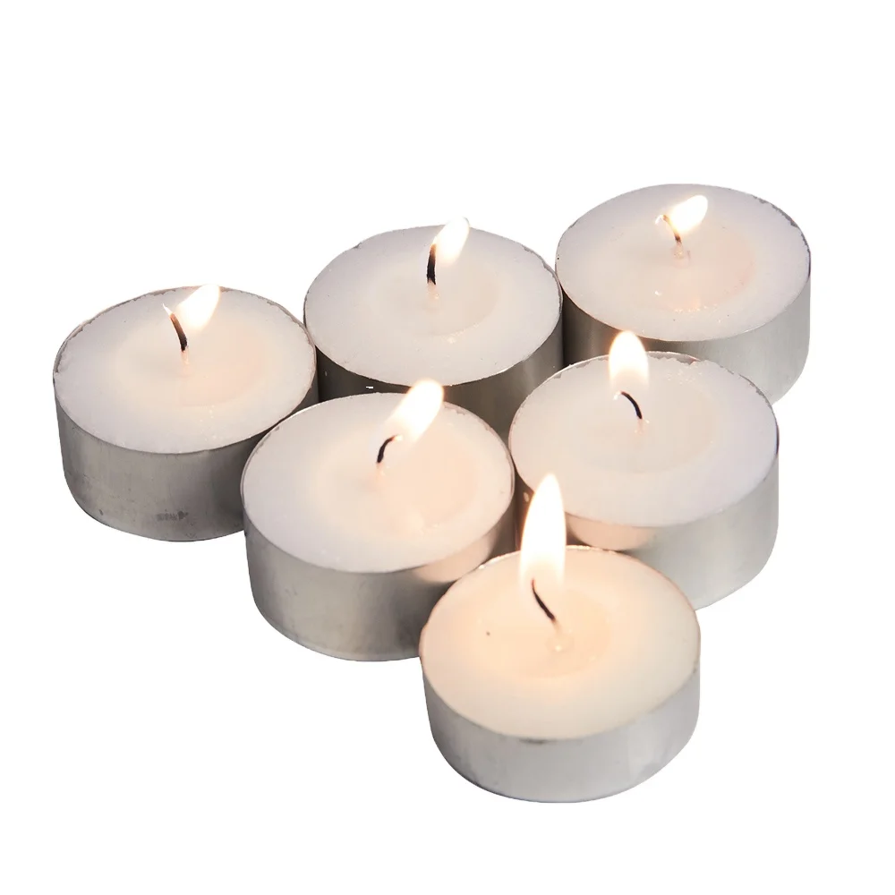 Poland 4 hours long burning tealight candle 100pcs unscented