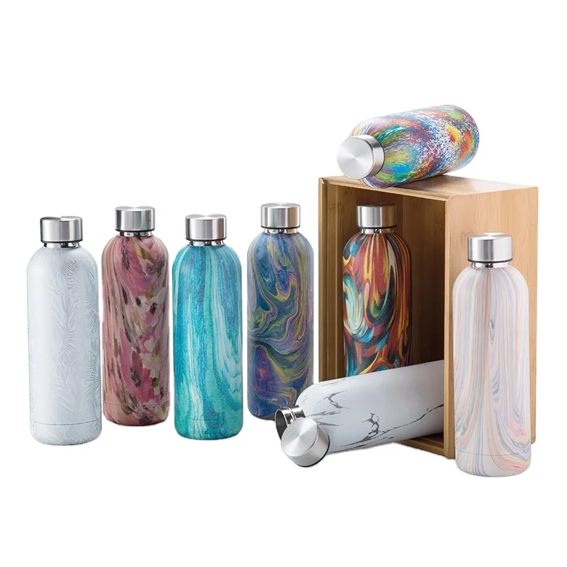 Hot Sale 500ml Stainless Steel Vacuum Flask Water Bottle Small Mouth Bottle Insulated