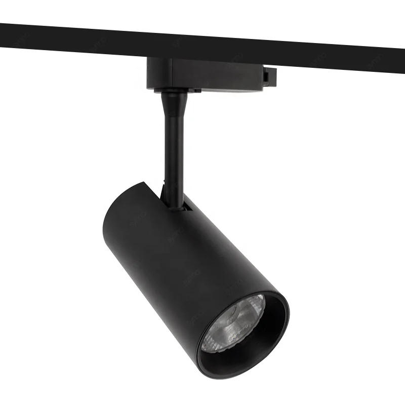 Hot Sale 48V Magnetic Track System Surface Mounted Spot Focus Lamp Linear Light Magnetic LED Track Light For Commercial Lighting