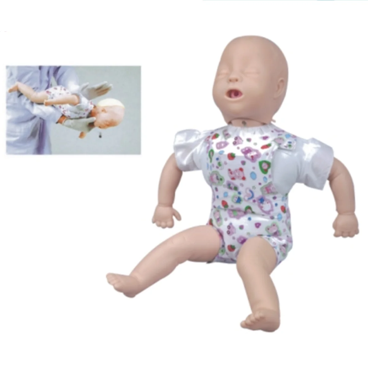 Advanced medical airway obstruction nursing model infant newborn  Emergency fist aid Training dummy  baby Manikin  Mannequin