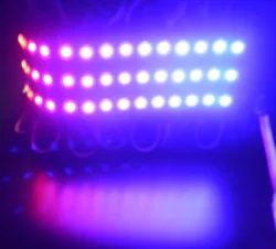 WS2811 RGB LED Module 5050 3 SMD Full Color Light Waterproof IP68 12V