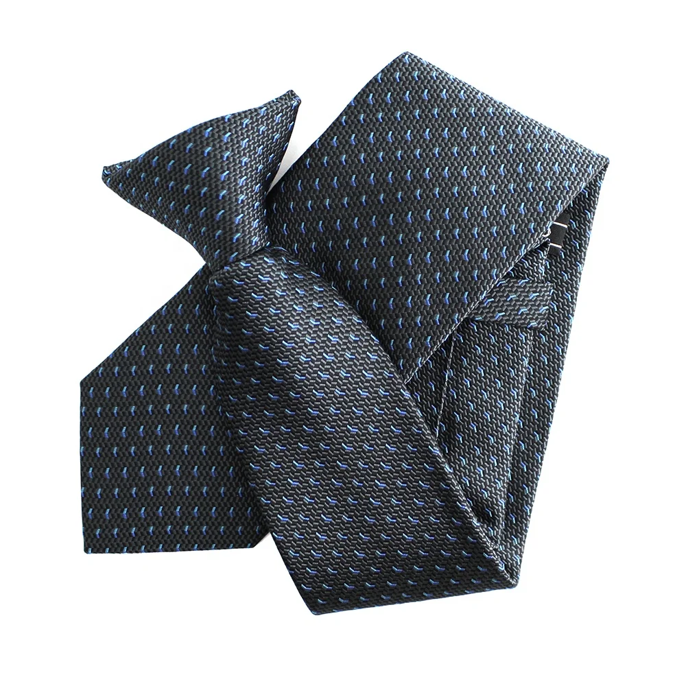 Pretied Simplify Matters Mens Easy Wear Green Polyester Woven China Suppliers Wholesale Clip On Tie Uniform Custom Pilot Necktie