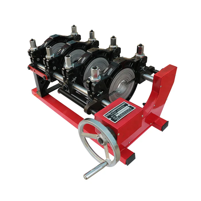 For 63mm-200mm Manual HDPE PE Pipe Butt Fusion Welding Machine