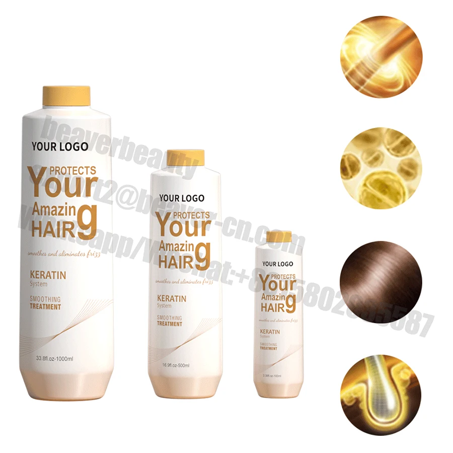 Oem professional salon for luxliss keratin smoothing keratin nanoplastia treatment straightening keratin treatment brazilian